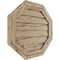 Ekena Millwork Timberthane Riverwood Octagonal Faux Wood Non-Functional Gable Vent, Primed Tan, 33"W x 33"H GVUROC33X33DRWPR - alternate 2